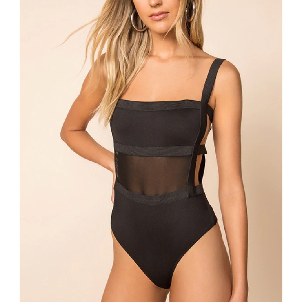 Superdown Camille strappy back bodysuit